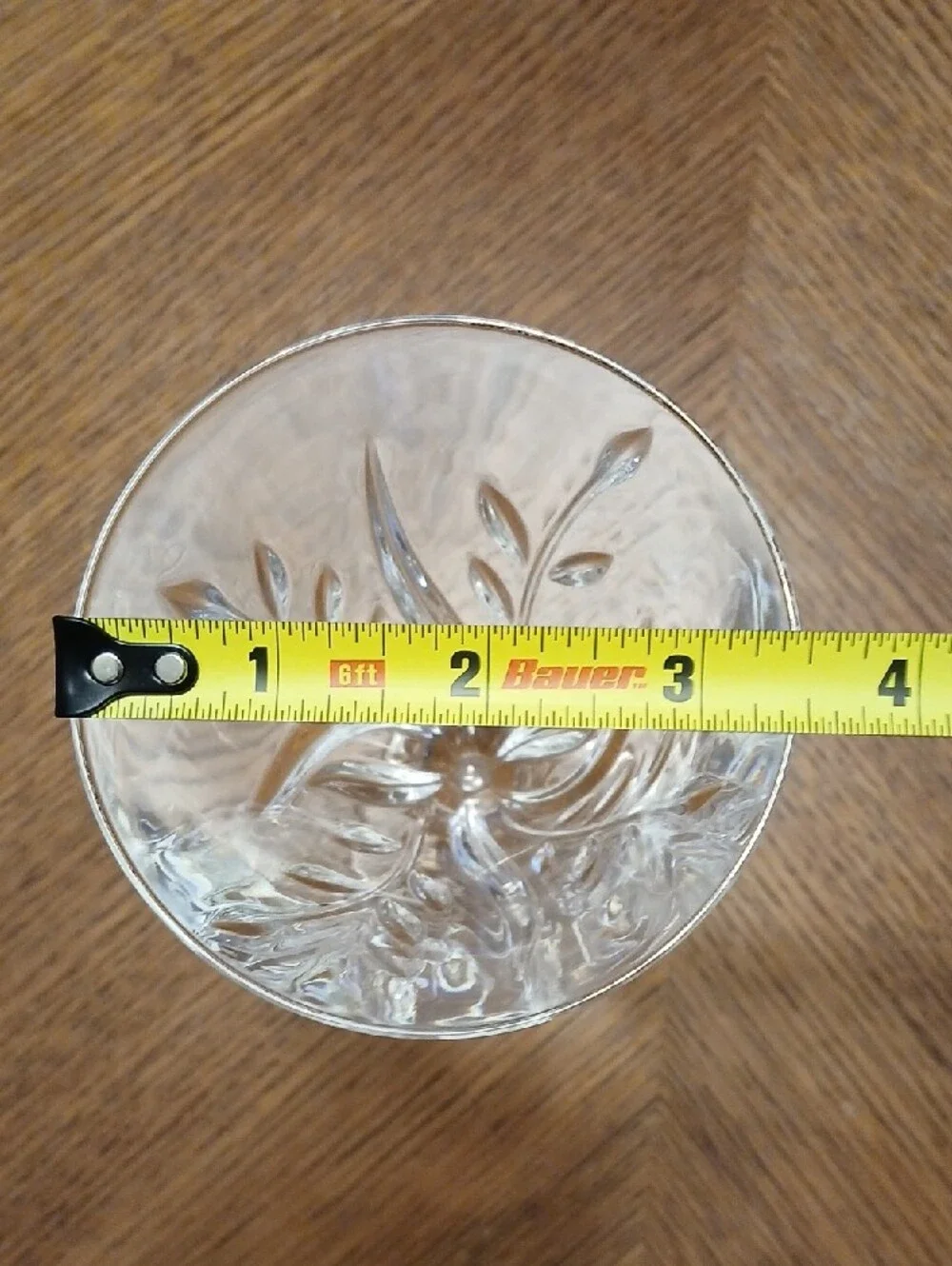 Cristal d'Arques-Durand Crystal Wine Goblet, Cassandra Pattern